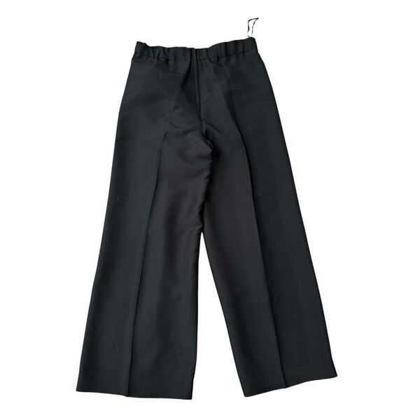 Constance Saunders vintage 100% silk wide leg lined pants size 12 - Picture 2 of 6